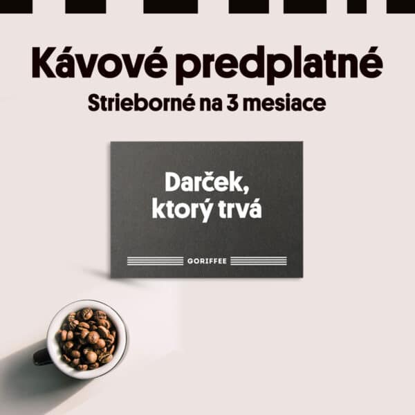 Kávové predplatné 3 mesiace