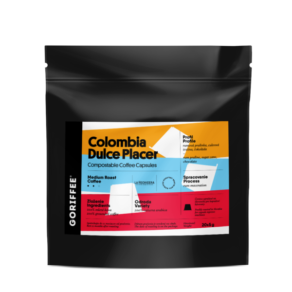 Colombia Dulce Placer - coffee capsules