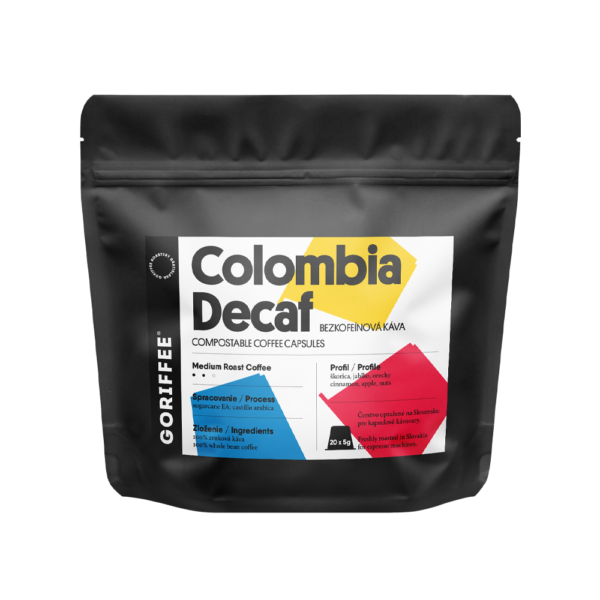 Colombia Decaf - coffee capsules