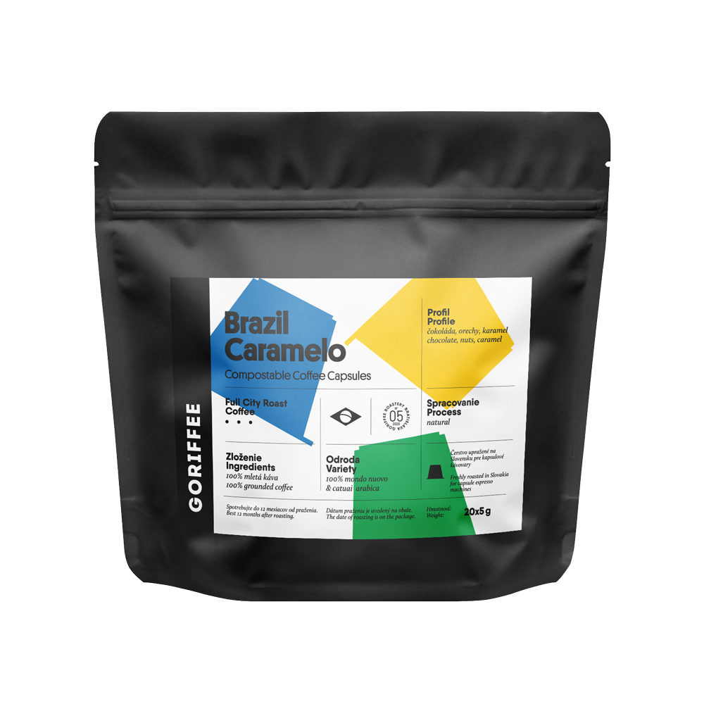 Brazil Caramelo – kávové kapsule