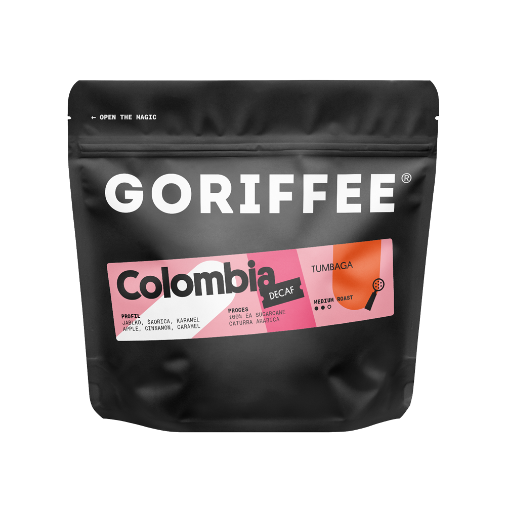 Colombia Tumbaga decaf na espresso